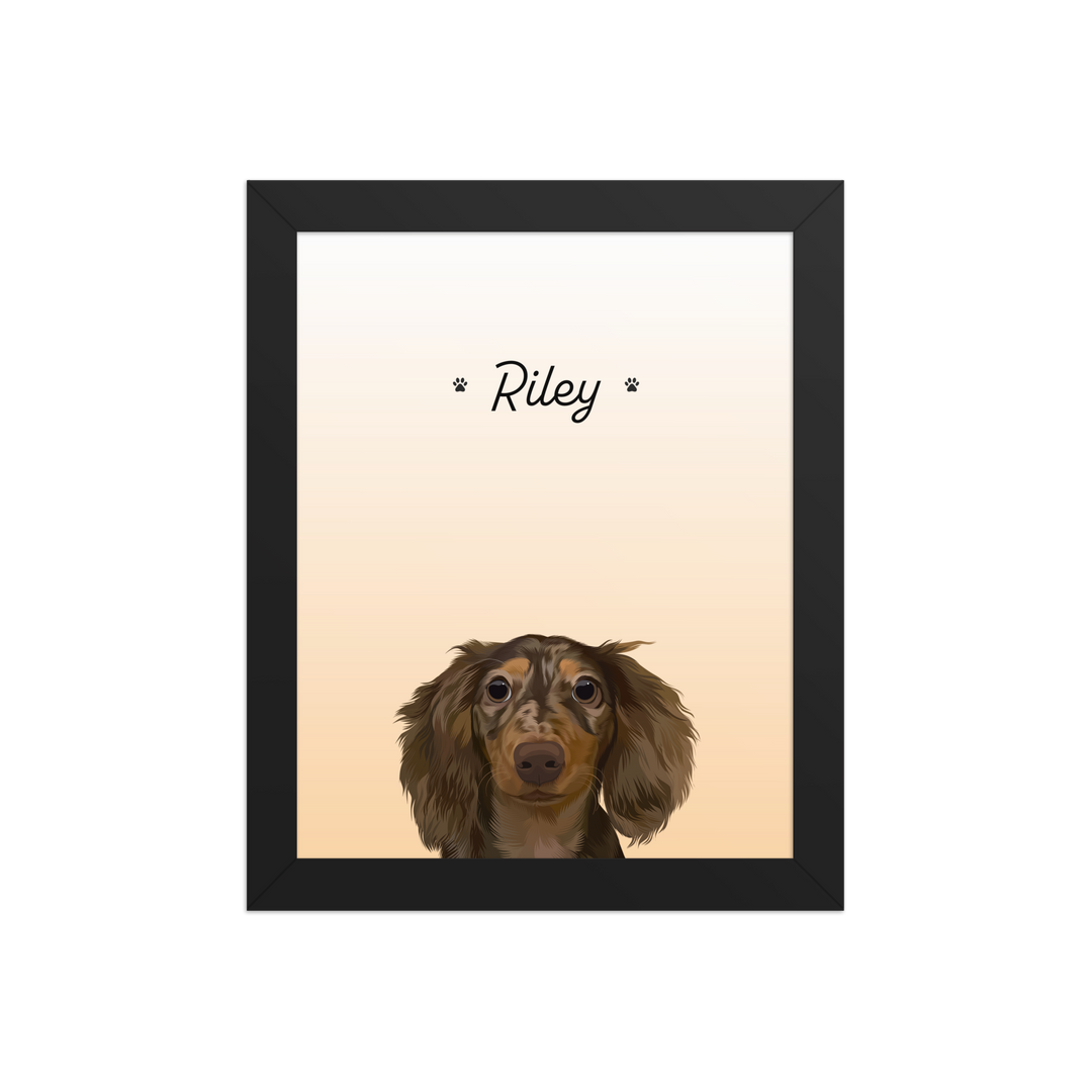 The Custom-Illustrated Pet Portrait