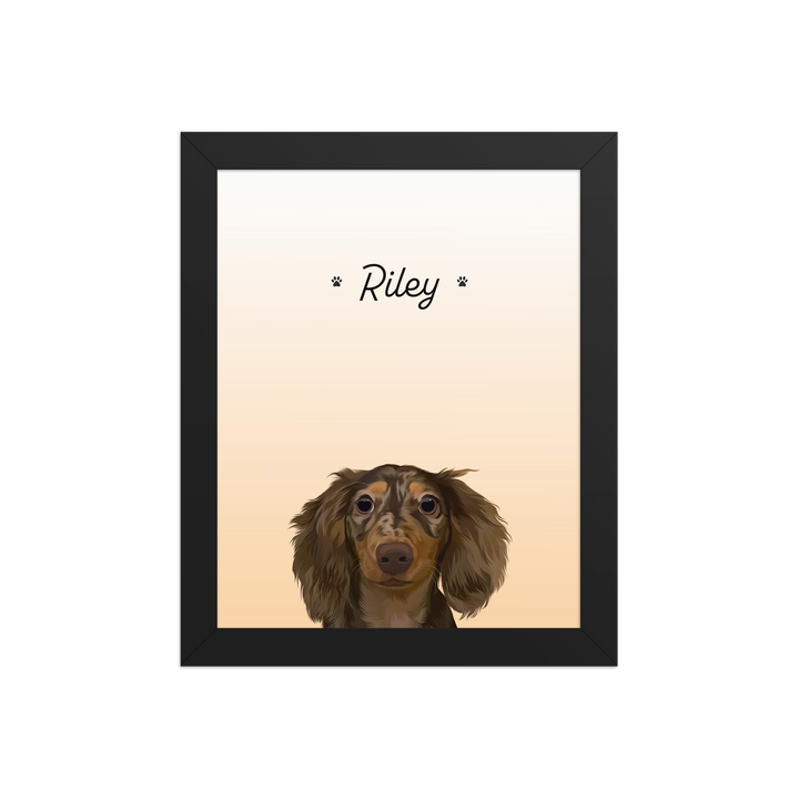 The Custom-Illustrated Pet Portrait
