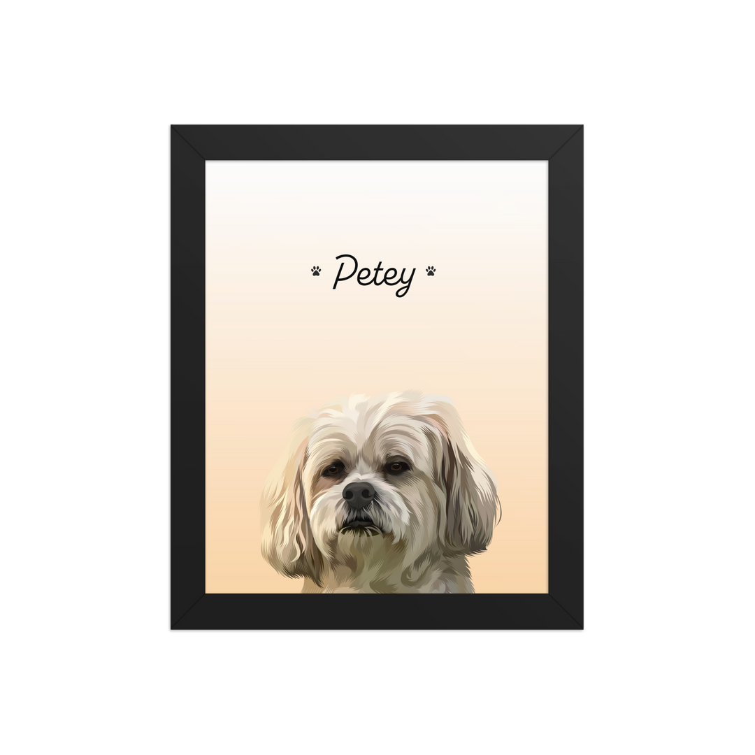 The Custom-Illustrated Pet Portrait