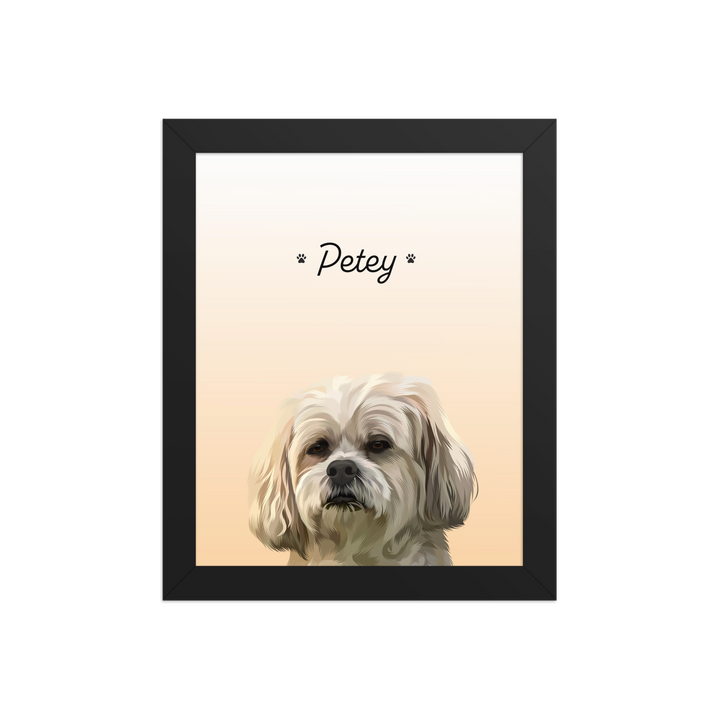The Custom-Illustrated Pet Portrait