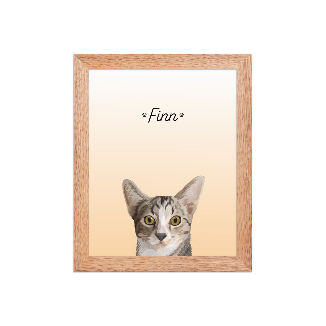 The Custom-Illustrated Pet Portrait
