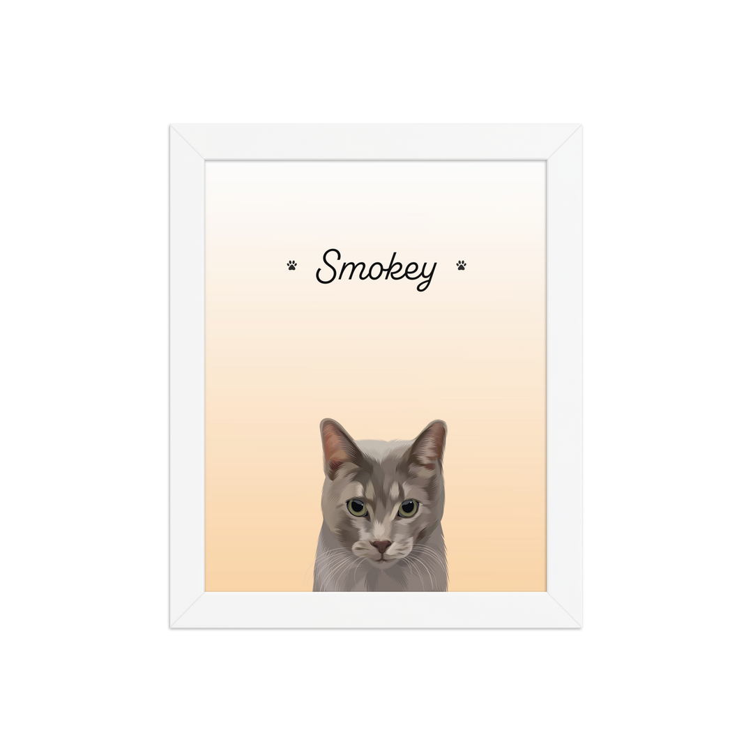The Custom-Illustrated Pet Portrait